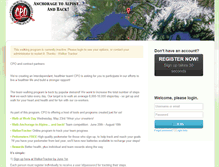 Tablet Screenshot of cpo.walkertracker.com